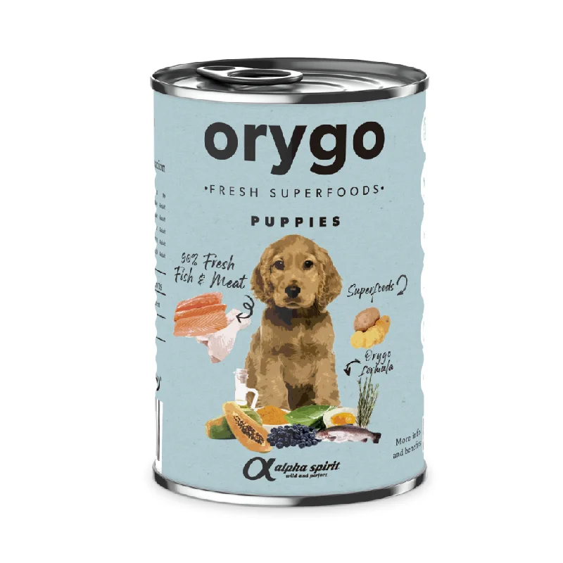 Orygo Salmon with Superfood Wet Food for Puppies