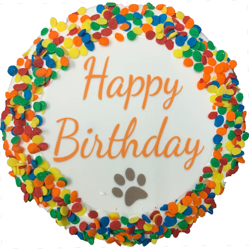 K9 Granola Factory - Donut Shop, Happy Birthday Cake Dog Treat