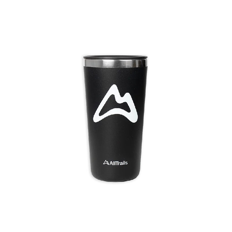 AllTrails × Hydro Flask 20 oz. Tumbler  - Black