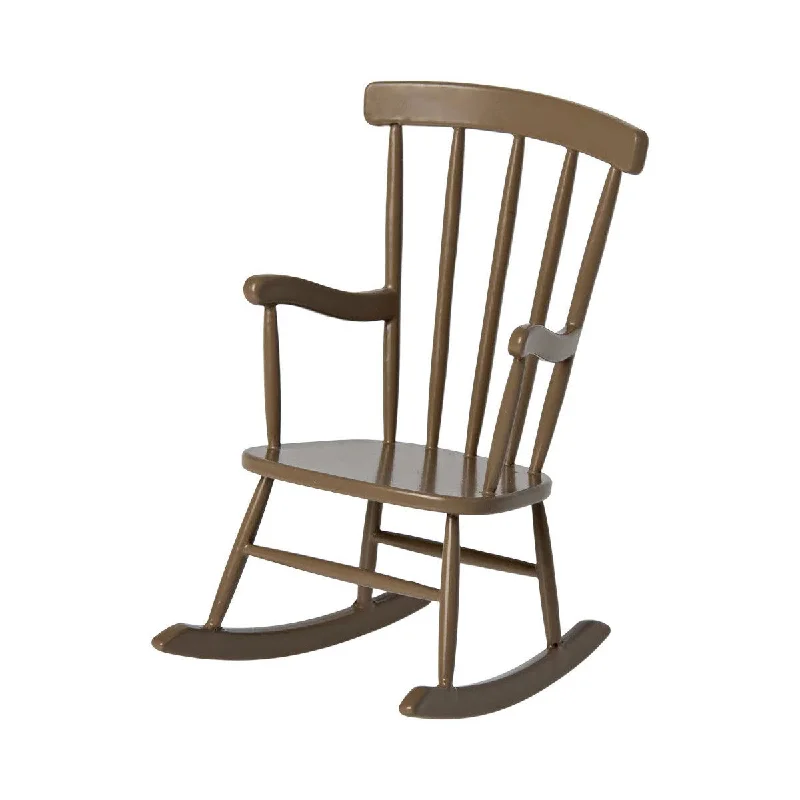 Maileg Rocking chair, Mouse - Light brown