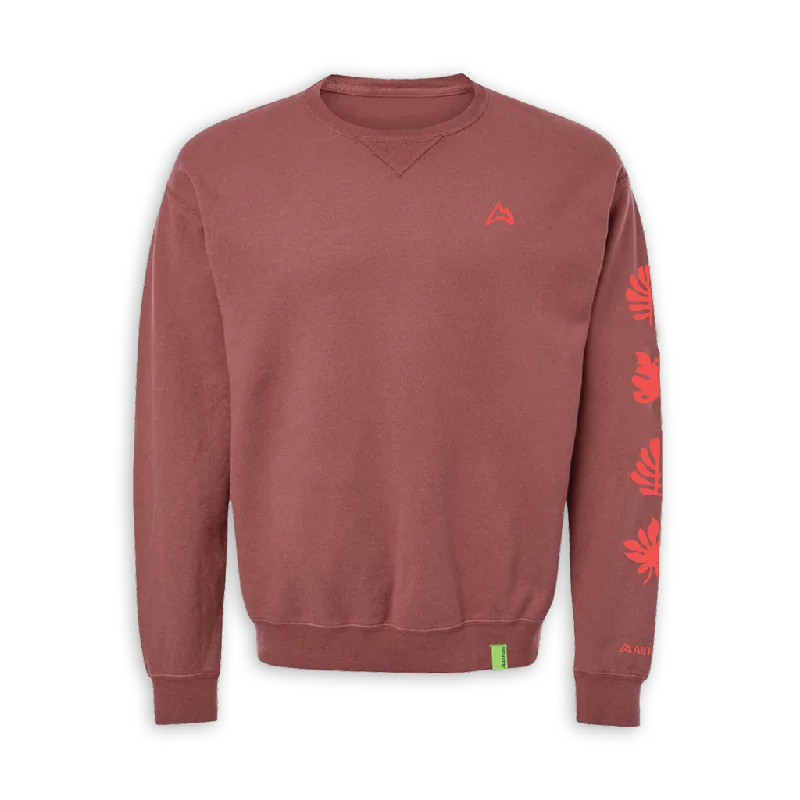 Foliage Comfort Wash Crew Sweatshirt - Clay