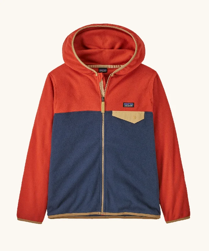 Patagonia Kids Micro D Snap-T Fleece New Navy