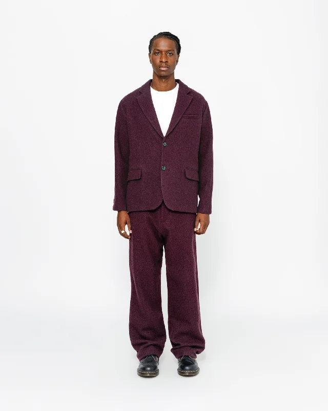 RELAXED TROUSER TEXTURED WOOL