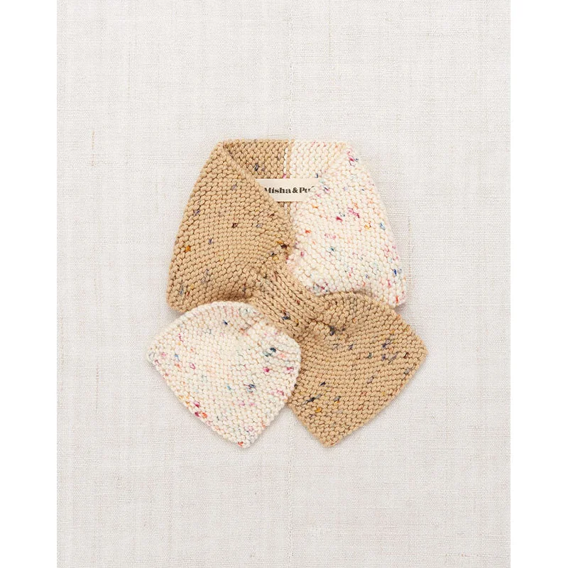 Misha and Puff Camel Confetti Toboggan Scarf