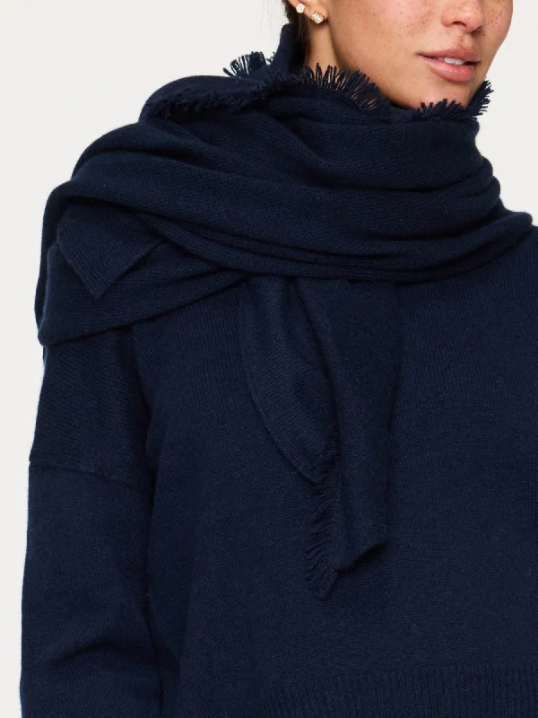 The Cashmere Fringe Wrap