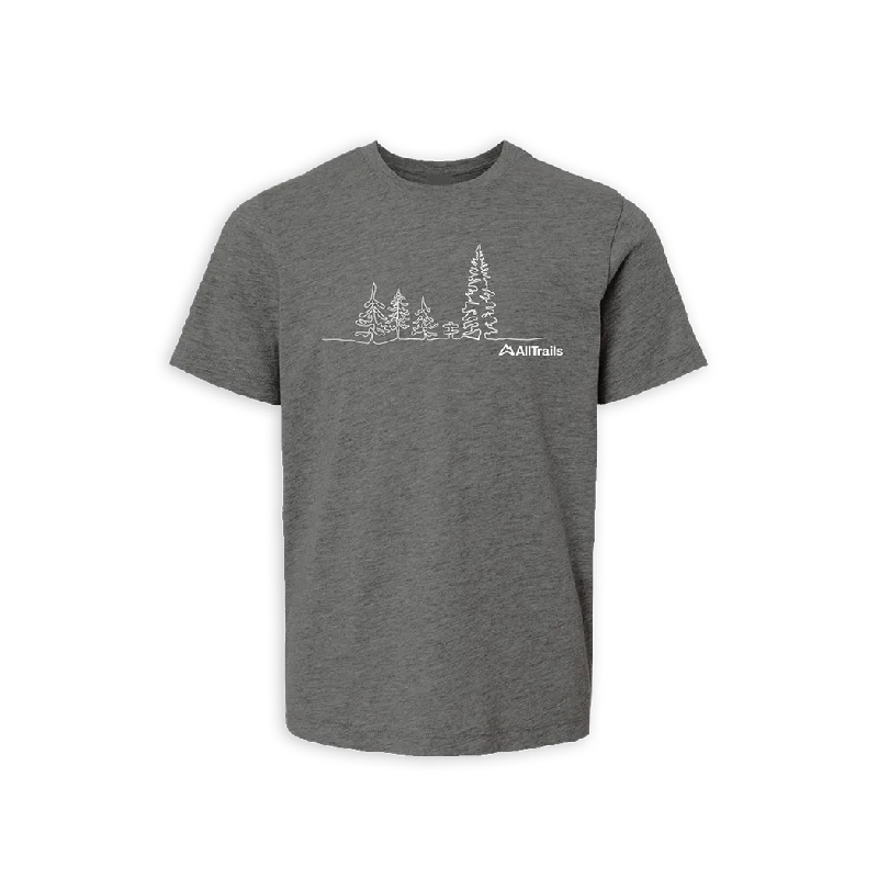 Trailblazer Kids Tee - Dark Gray