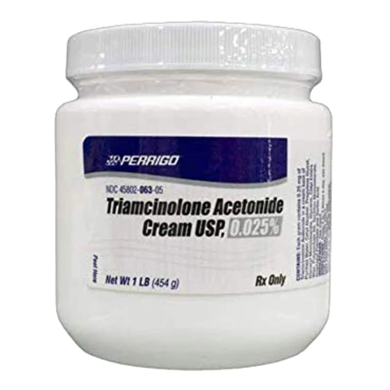 Rx 0.025% Triamcinolone Cream, 1 lb Tub