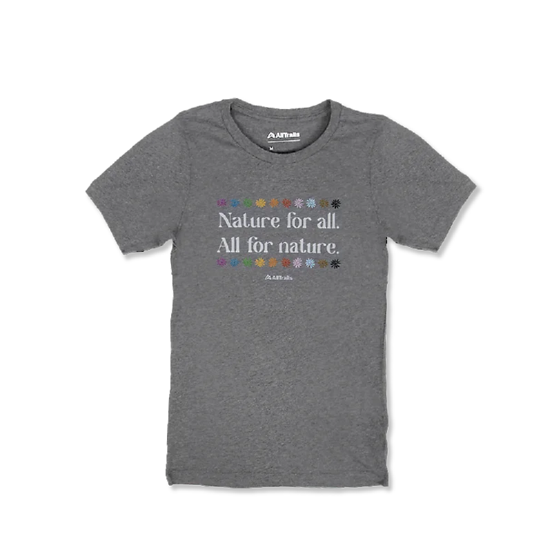 Nature for All Kids Tee - Gray