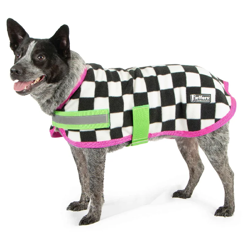 Jeffers Expression Fleece Dog Coat, Skater Pup