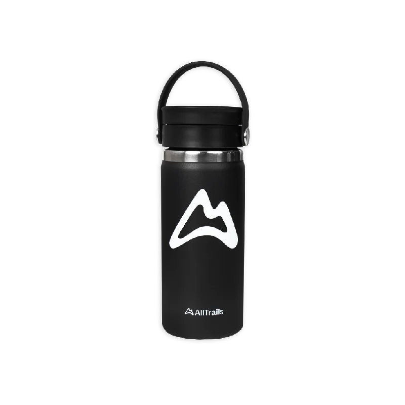 AllTrails × Hydro Flask 16 oz. Coffee Bottle - Black