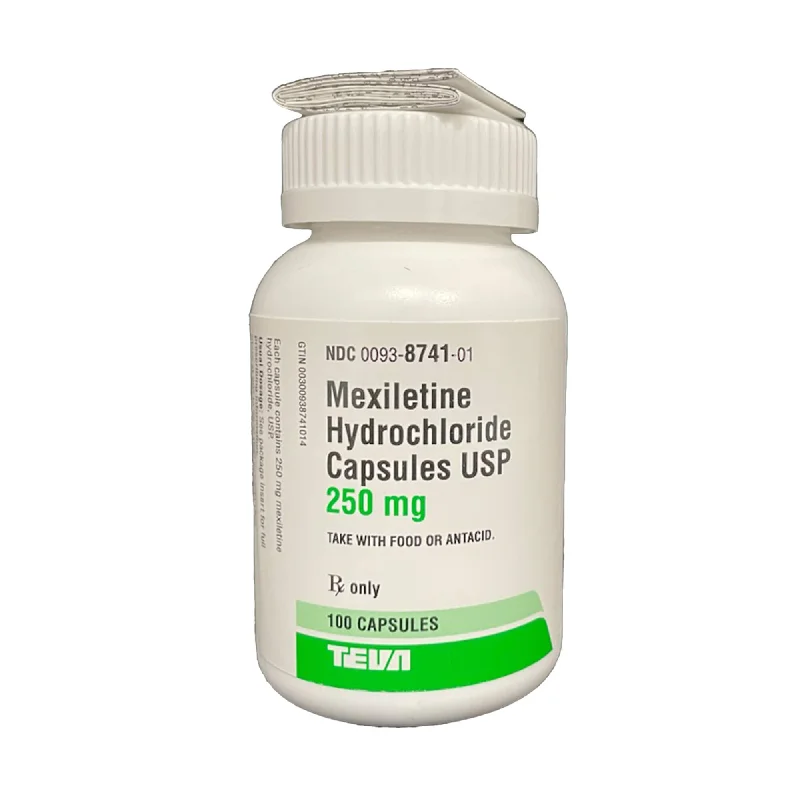 Rx Mexiletine, 250mg, 100 Capsules