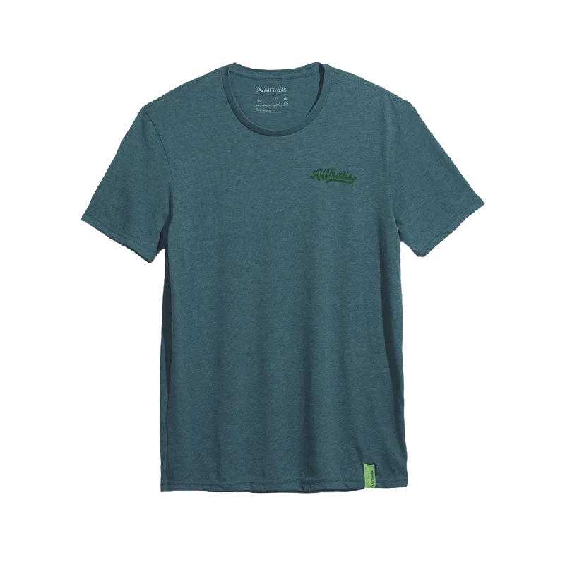 Camp AllTrails Classic Tee - Deep Sea Green