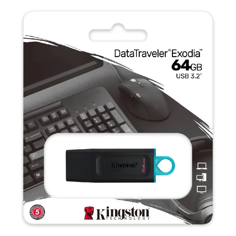 Kingston, 64Gb Flash Drive