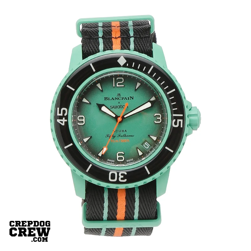 Swatch x Blancpain Bioceramic Scuba Fifty Fathoms Indian Ocean