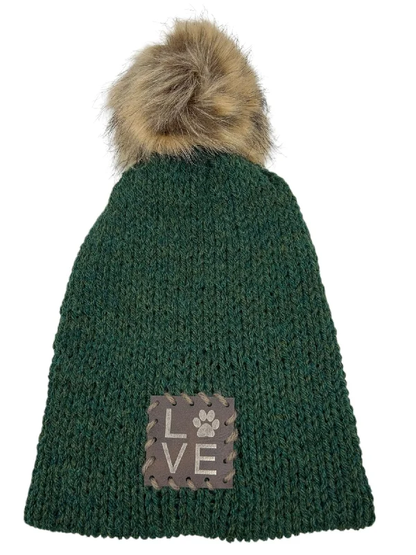 Green Winter Hat