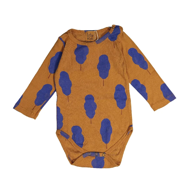 LotieKids Honey Long Sleeve Baby Bodysuit