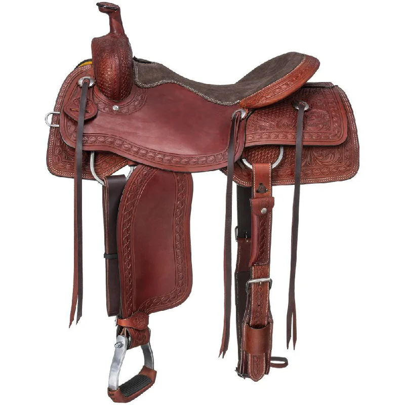 Silver Royal Split Rail Ranch Saddle