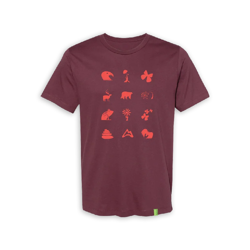 Forest Friends Tee - Red