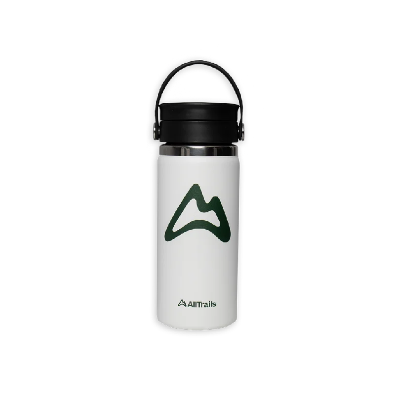 AllTrails × Hydro Flask 16 oz. Coffee Bottle - White