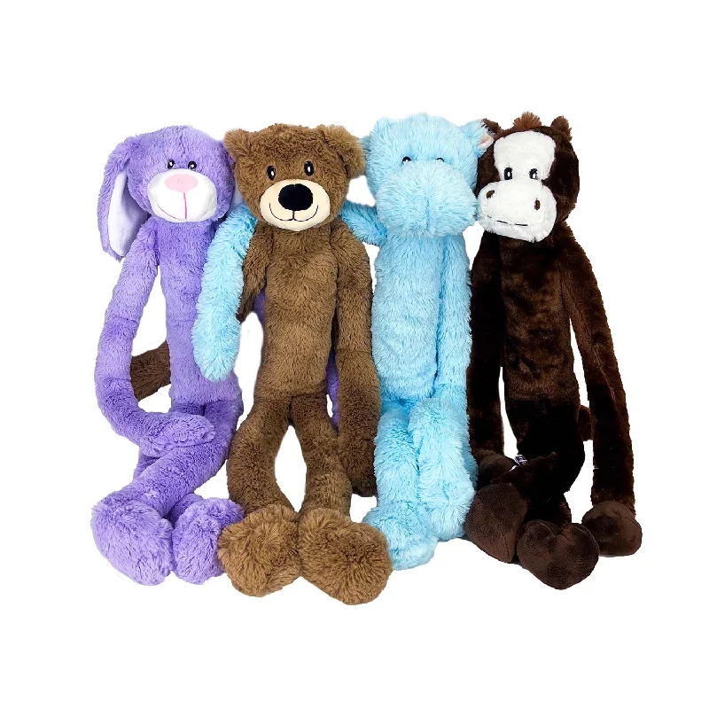 Swingin’ Slevins, 25", Assorted (Bunny, Bear, Horse, Hippo)