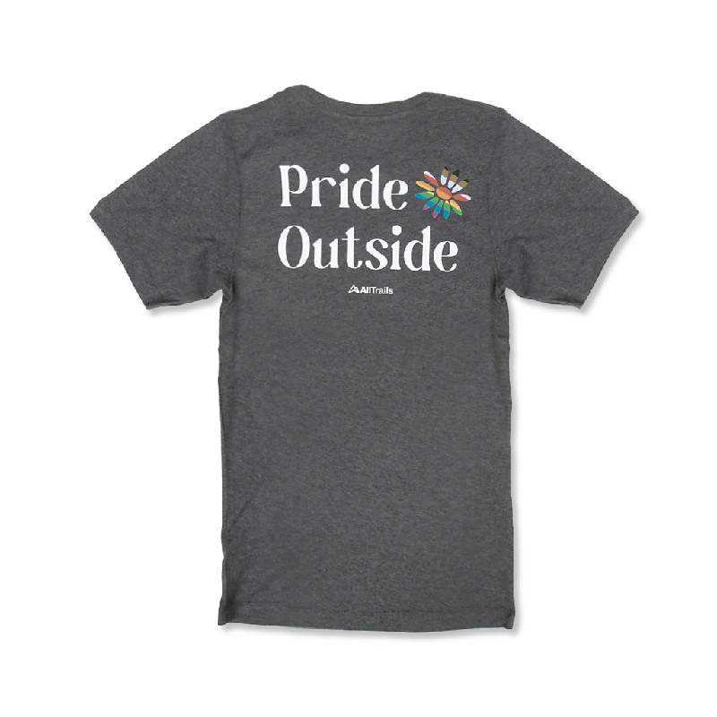 Pride Outside Tee - Heathered Charcoal