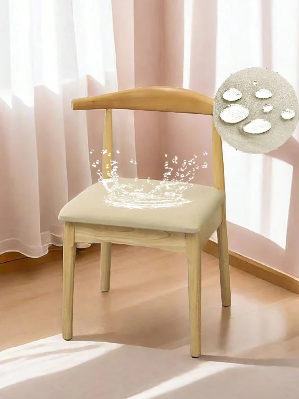 Milk Silk, Solid Color Chair Cover, Dust Protective Cover, Office Computer, Household Goods, Hot Stool Cover, Simple Leisure, Chair Cover, Suitable For Office Chair Cover