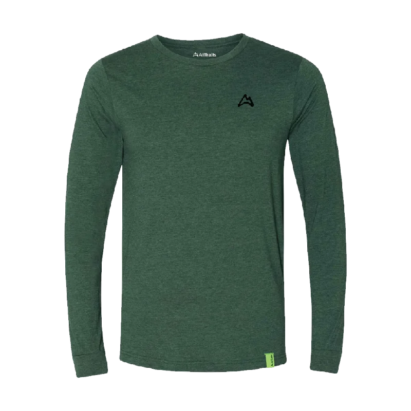 Everyday Explorer Long Sleeve Tee - Heather Forest