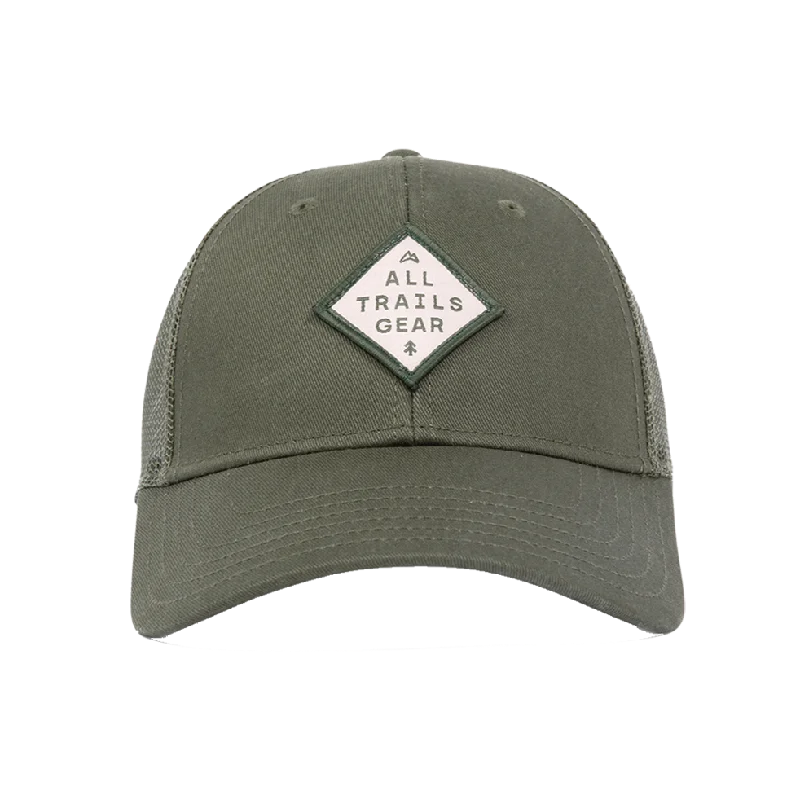 AllTrails Gear Badge Hat - Olive Green