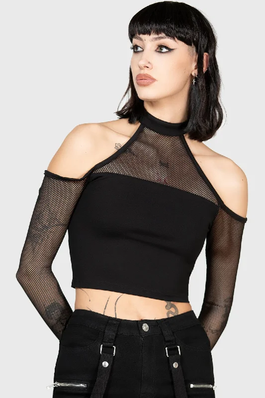 Nightcall Fishnet Top - Resurrect