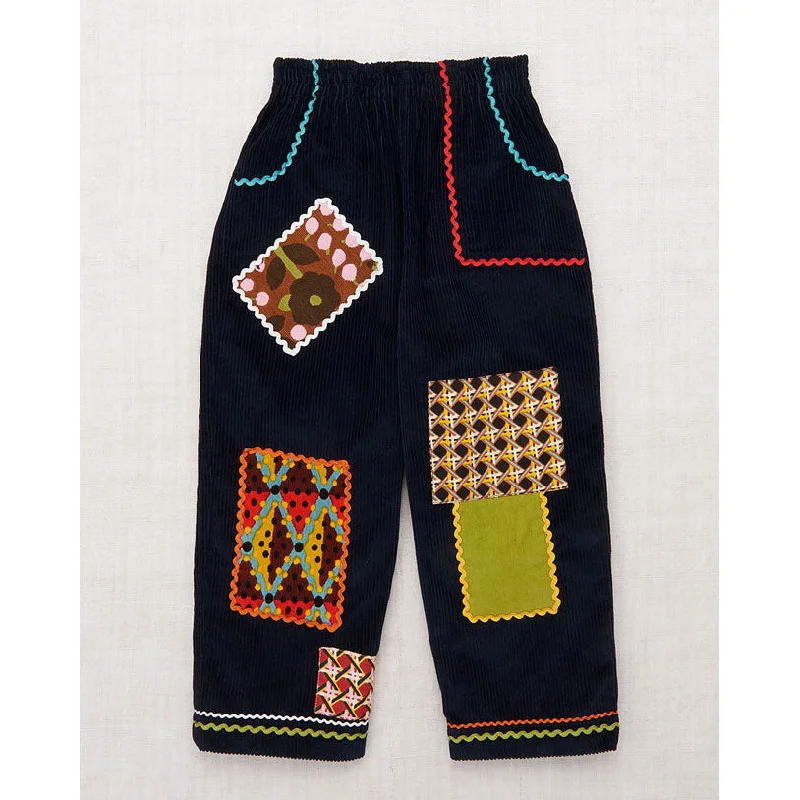 Misha and Puff Ink Corduroy Patchwork Camp Pants