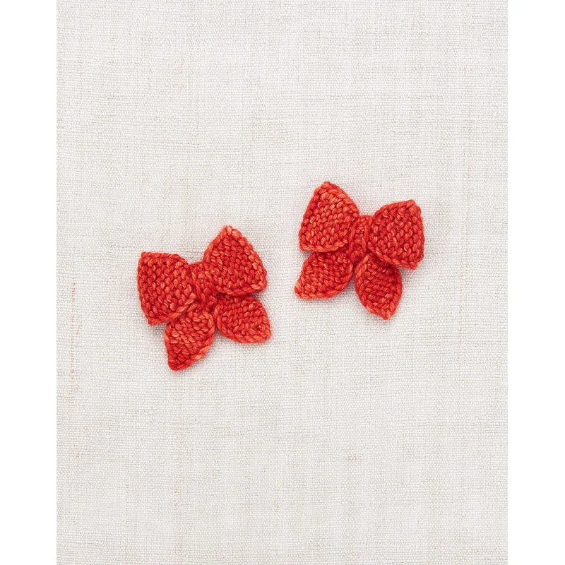 Misha and Puff Red Flame Baby Puff Bow Set