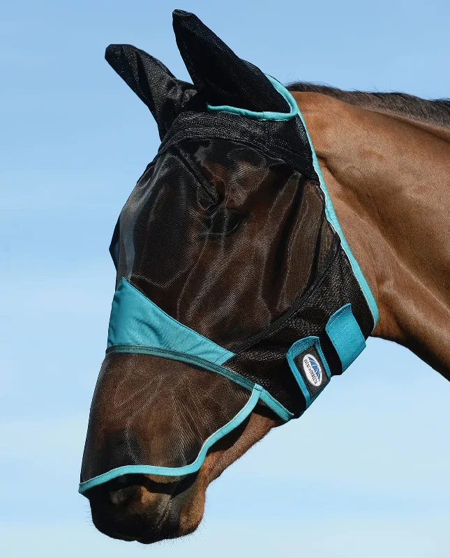 WeatherBeeta ComFITec Fine Mesh Fly Mask with Ears and Nose