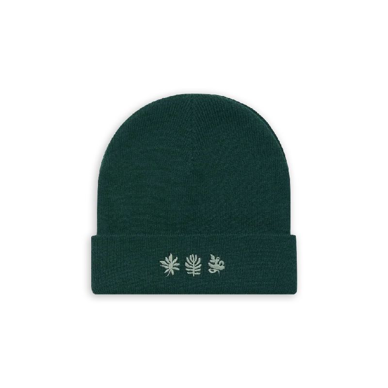 Foliage Beanie - Pine