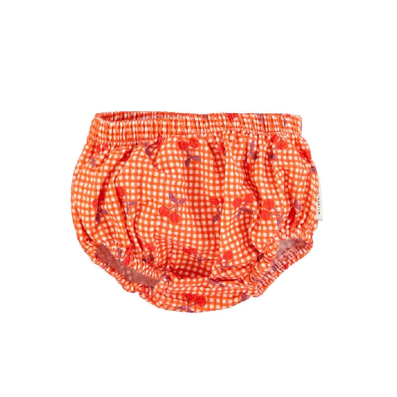 Piupiuchick Red/White Cherry Print Bloomers