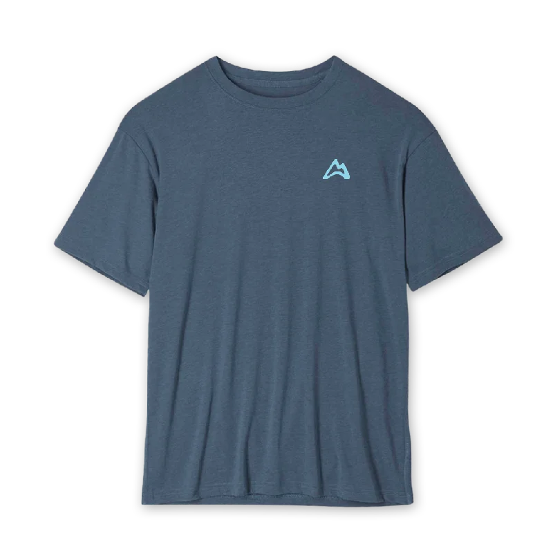 AllTrails × Stio Men's Divide Essential Tee - Mountain Shadow