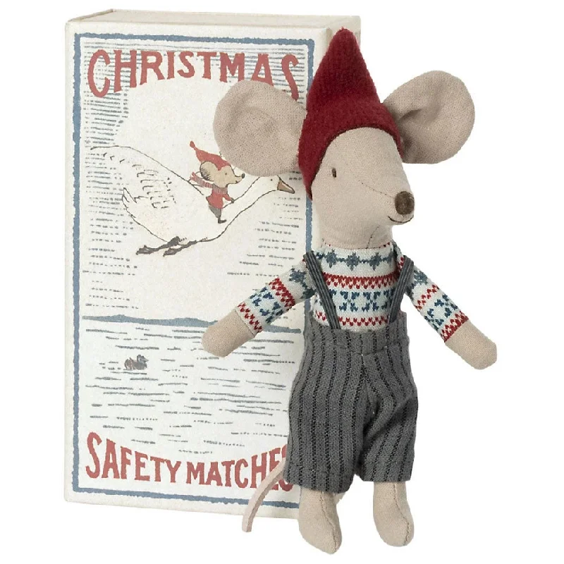 Maileg Christmas Mouse in Matchbox, Big Brother