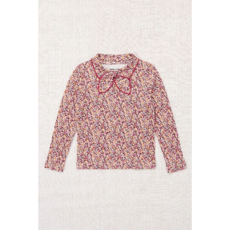 Misha and Puff String Mini Floral Junior Scout Top