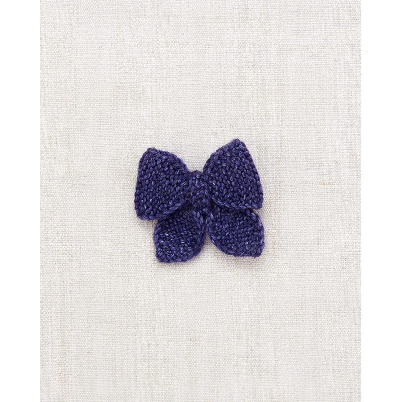 Misha and Puff Violet Medium Puff Bow