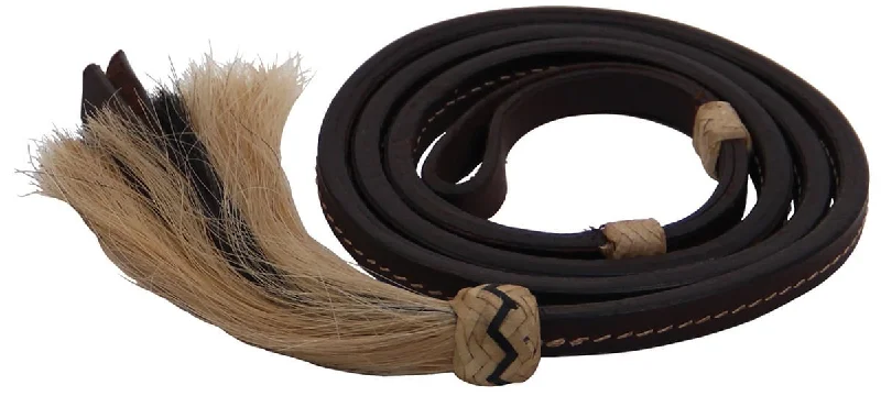 Horse Hair Over Under Whip, Dark Oil