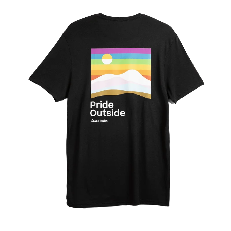 Pride Outside Mountain Tee - Black