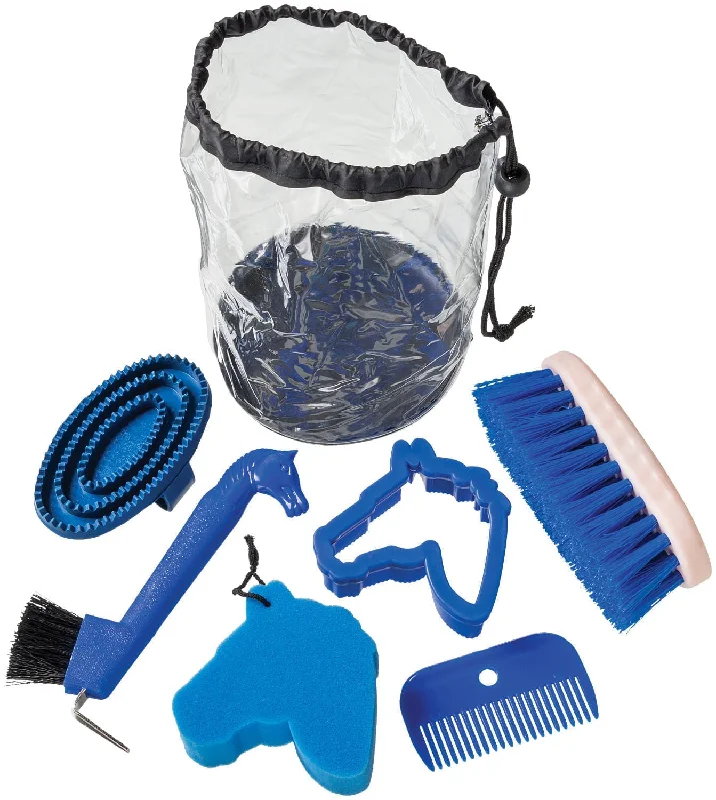 Tough 1 Jr. Horse Grooming Kit, 6 Piece