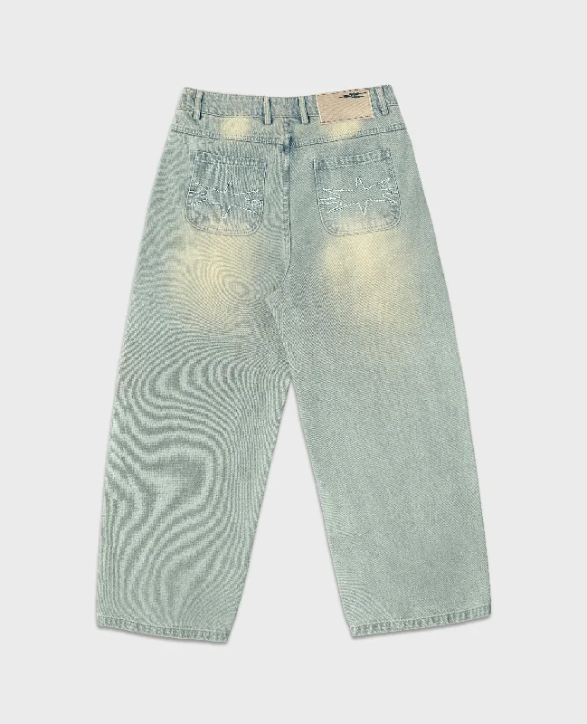 LEMON WASHED DENIM