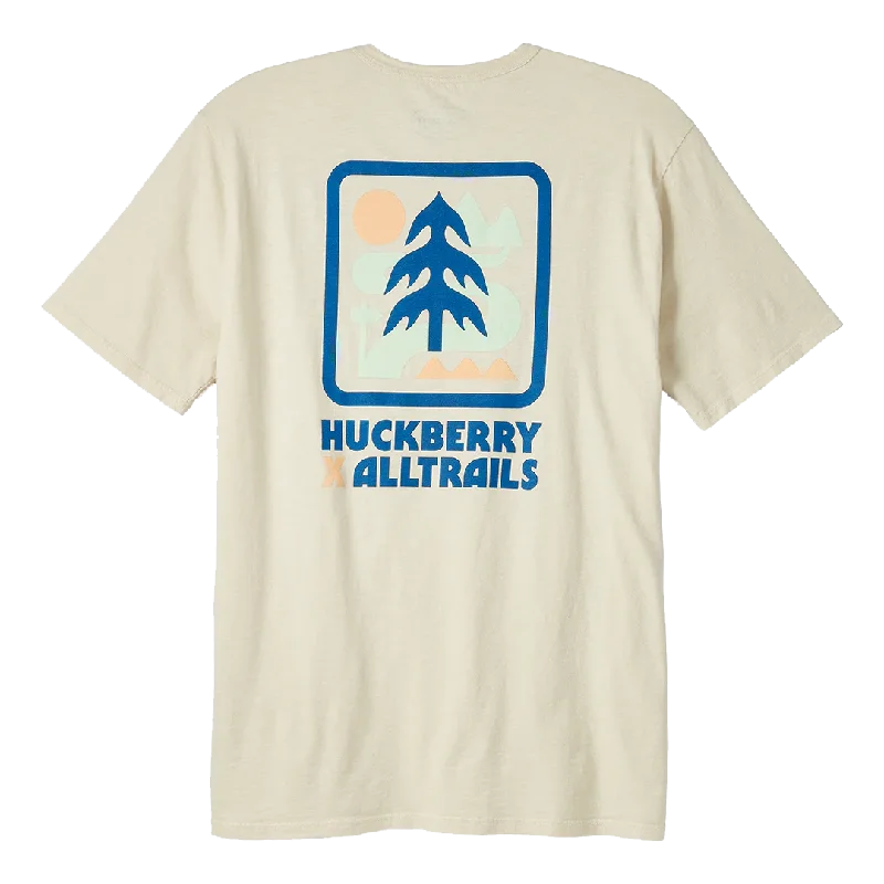 AllTrails × Huckberry Tee - Almond