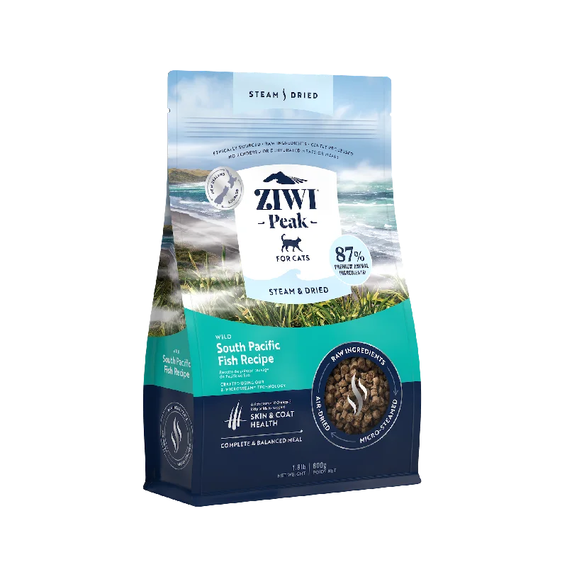 ZIWI® Peak Steam-Dried Wild South Pacific Fish Cat Food 1.8lb