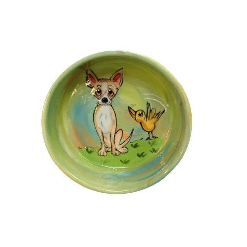 Chihuahua 4 Dog Bowl