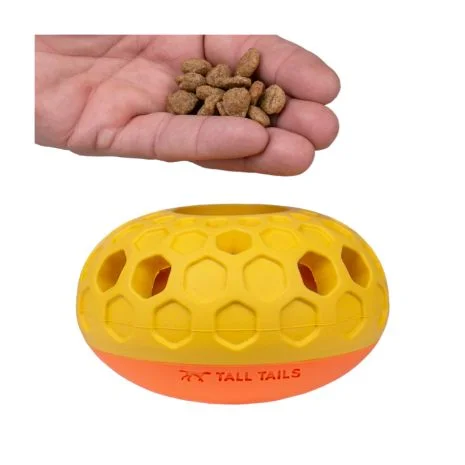 Tall Tails Natural Rubber Bee Hive Reward Dog Toy (5")